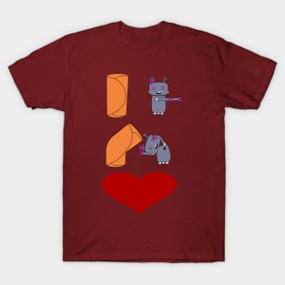 Bot and Burrito Fusion T-Shirt